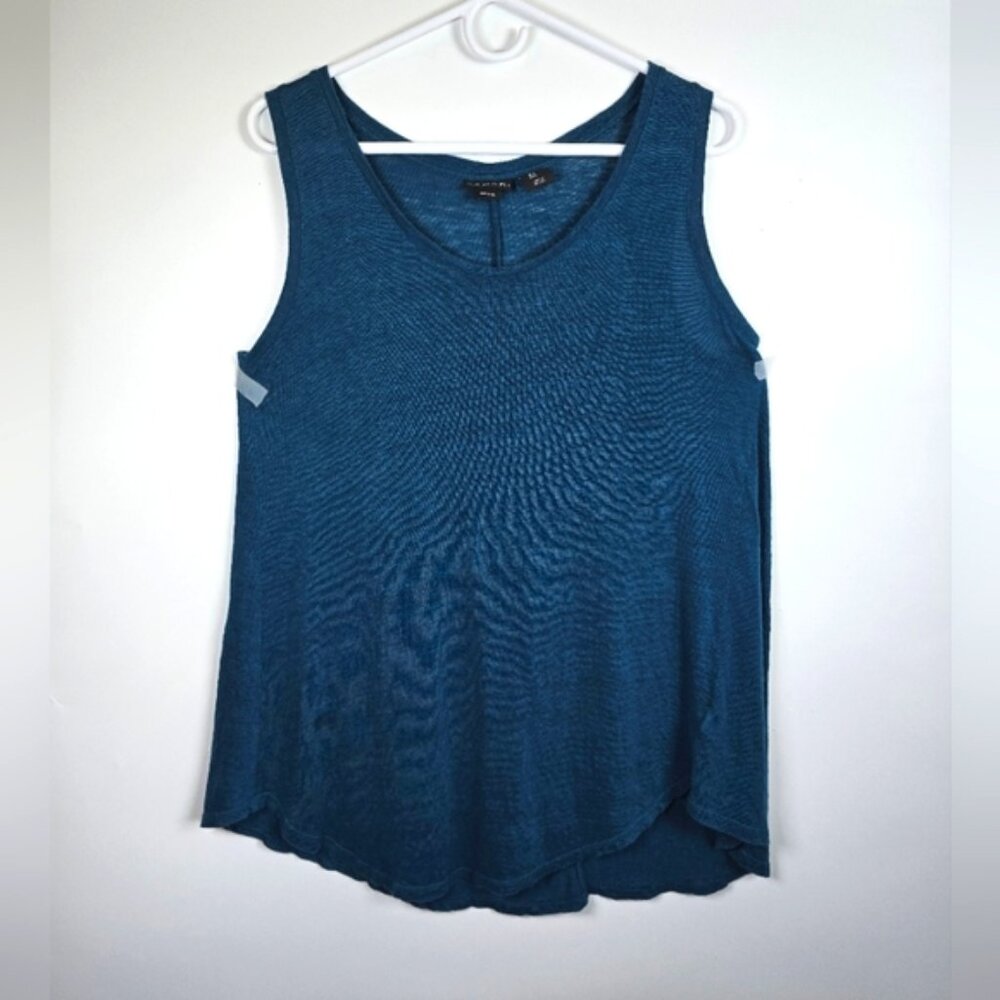 Tahari Linen Top